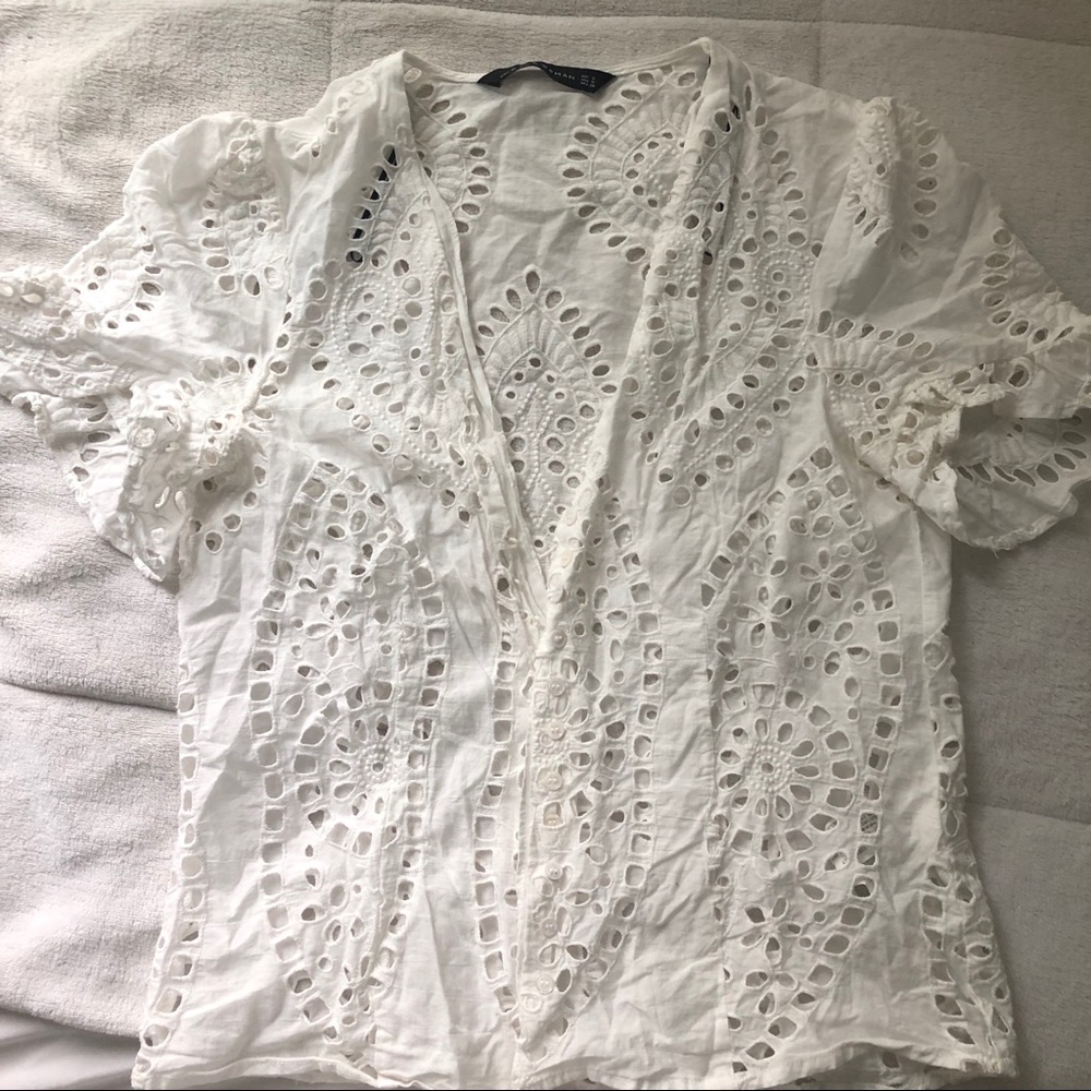 Eyelet Lace Top